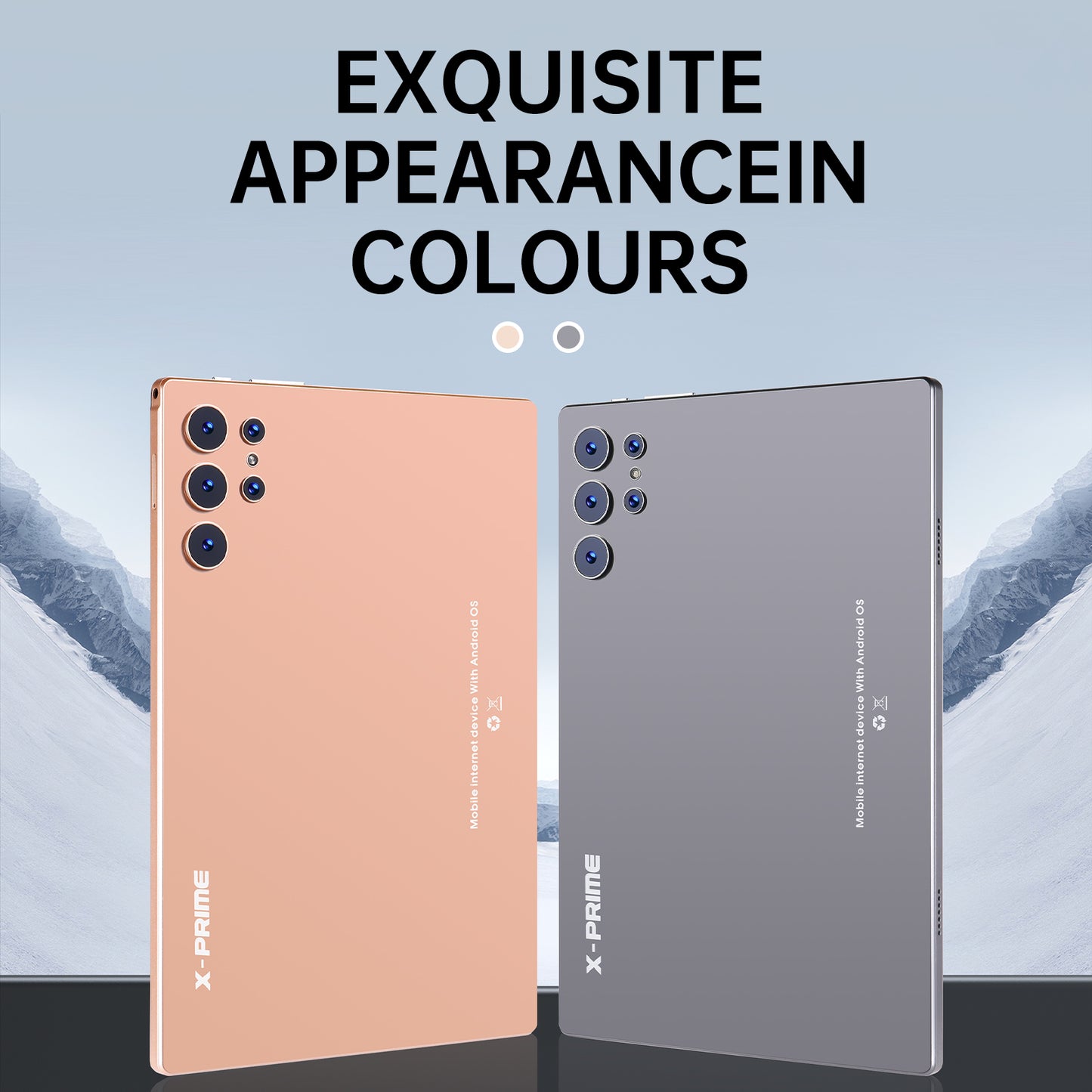 X-PRIME S25 | 10.1'' Display | 16GB RAM | 6800 mAh Battery | 12MP Camera | Tablet PC