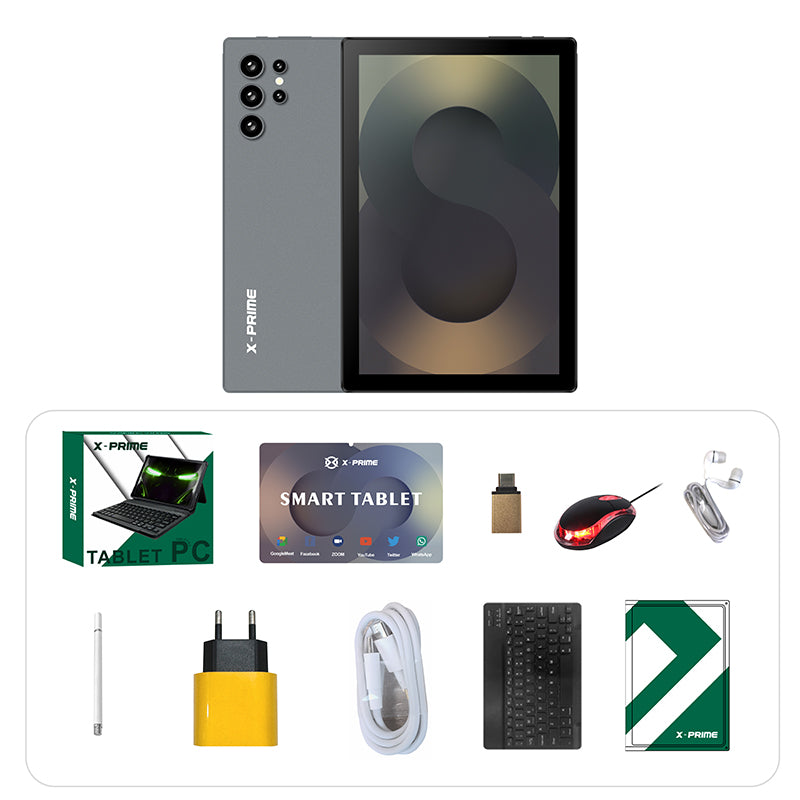 X-PRIME S25 | 10.1'' Display | 16GB RAM | 6800 mAh Battery | 12MP Camera | Tablet PC